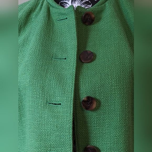 Talbots Petite Jade Green Blazer Women's Petite Size 10 - Picture 12 of 12
